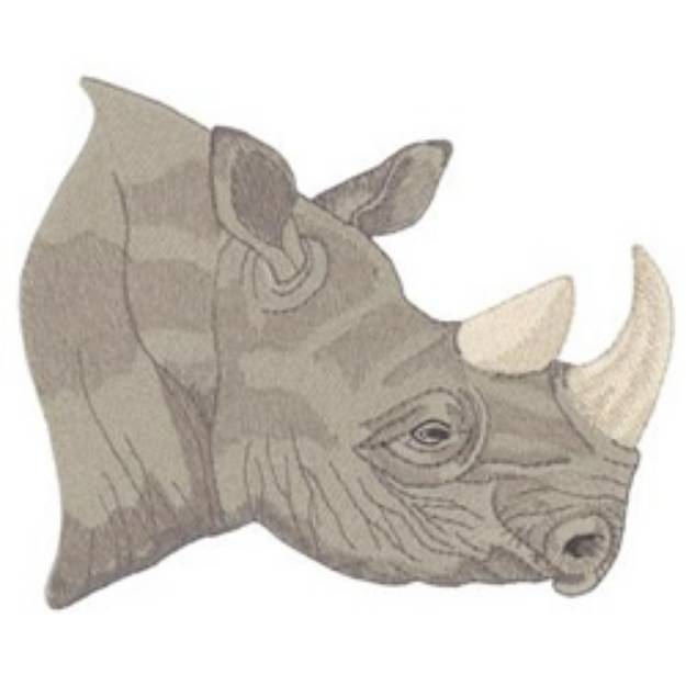 Picture of Rhino Machine Embroidery Design
