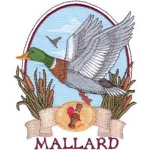 Picture of Mallard Hunting Machine Embroidery Design
