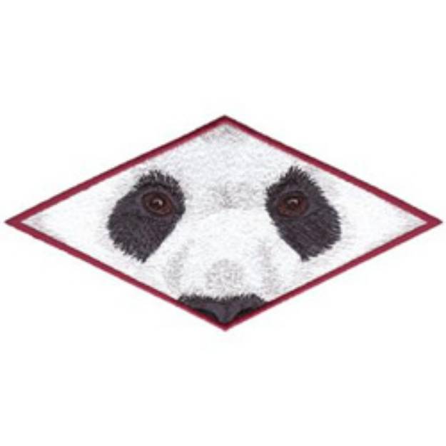 Picture of Panda Eyes Machine Embroidery Design
