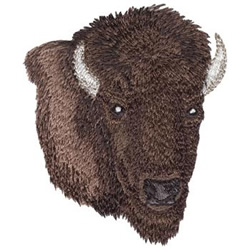 Bison Machine Embroidery Design