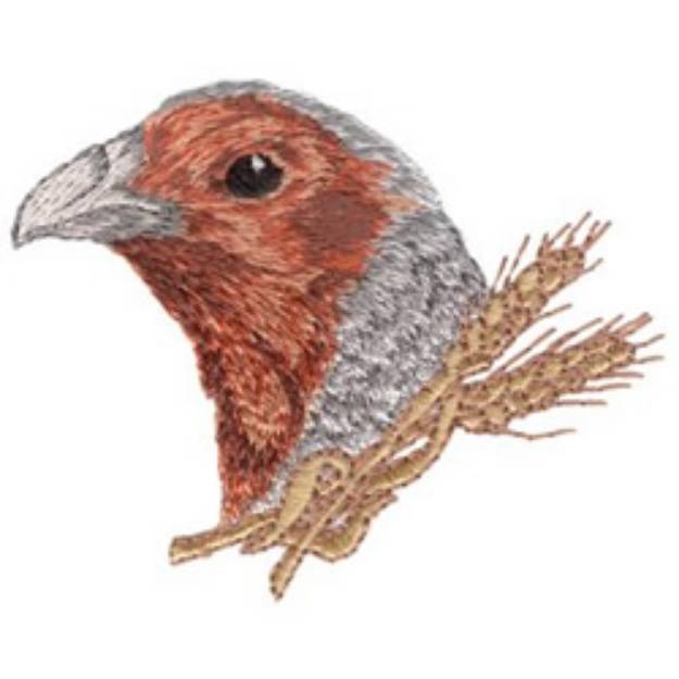 Picture of Hungarian Partridge Machine Embroidery Design