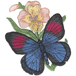 Painted Beauty Machine Embroidery Design