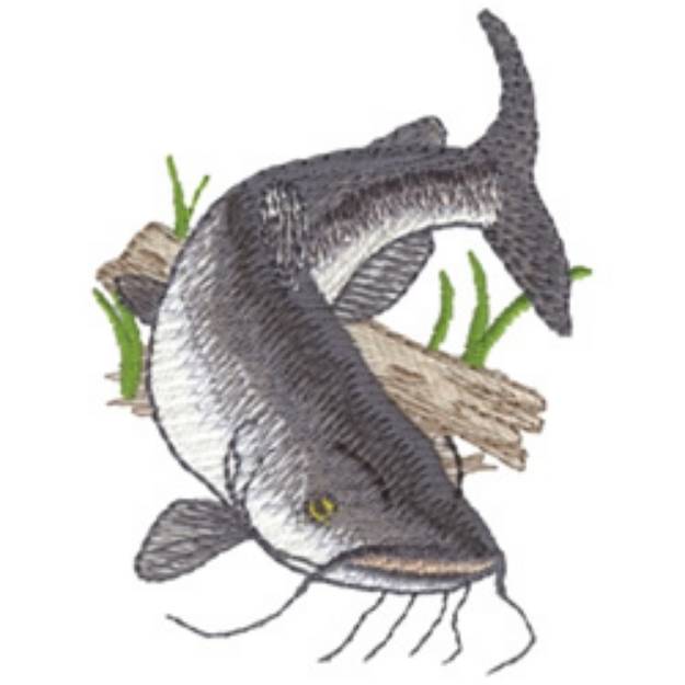 Picture of Channel Catfish Machine Embroidery Design