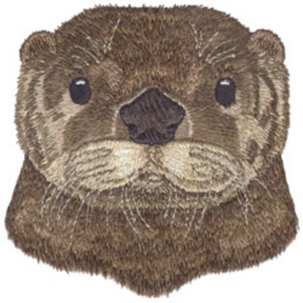 Picture of River Otter Machine Embroidery Design