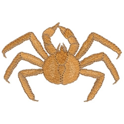 King Crab Machine Embroidery Design