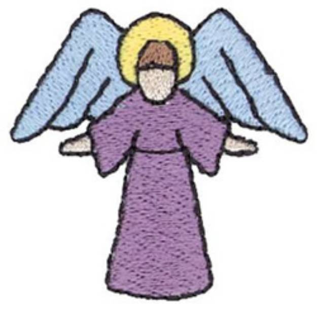 Picture of Christmas Angel Machine Embroidery Design