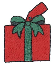 Christmas Present Machine Embroidery Design