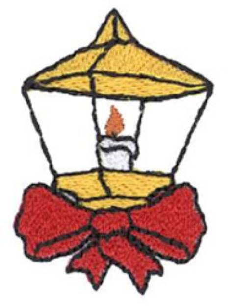 Picture of Lantern Machine Embroidery Design