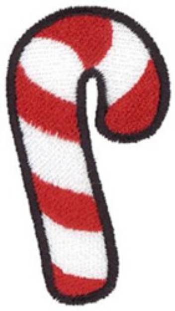 Picture of Candy Cane Machine Embroidery Design