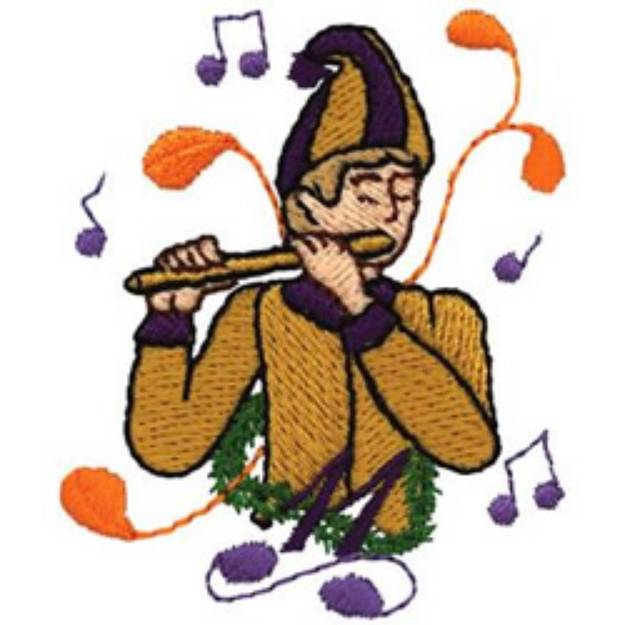 Picture of 11 Pipers Piping Machine Embroidery Design