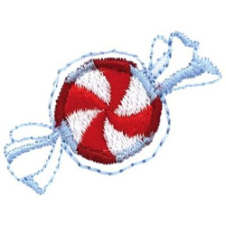 Peppermint Candy Machine Embroidery Design