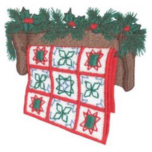 Picture of Christmas Quilt Machine Embroidery Design
