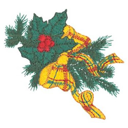 Spruce & Holly Machine Embroidery Design
