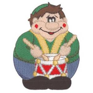 Picture of Lil Drummer Boy Machine Embroidery Design