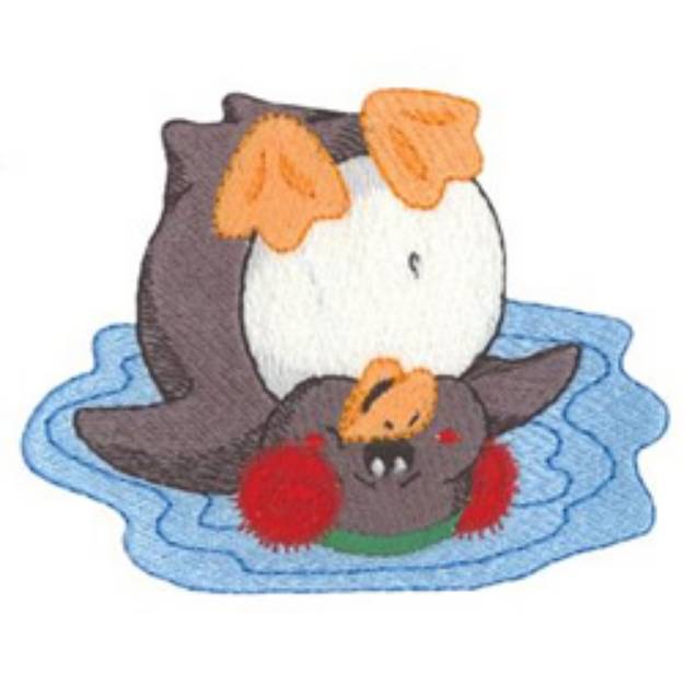 Picture of Penguin Machine Embroidery Design