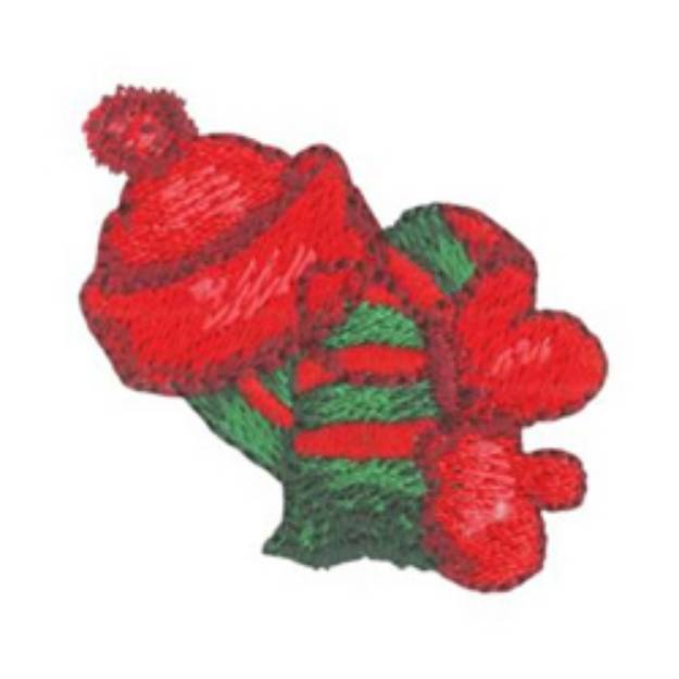 Picture of Scarf, Hat and Mittens Machine Embroidery Design