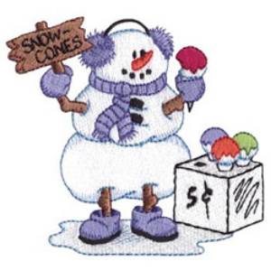 Picture of Snow Cones Machine Embroidery Design