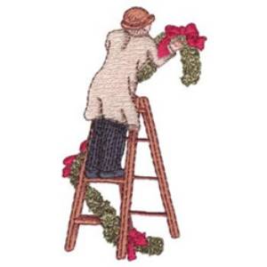 Picture of Hanging Garland Machine Embroidery Design