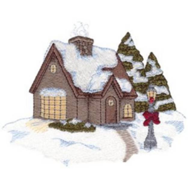 Picture of Cottage Machine Embroidery Design