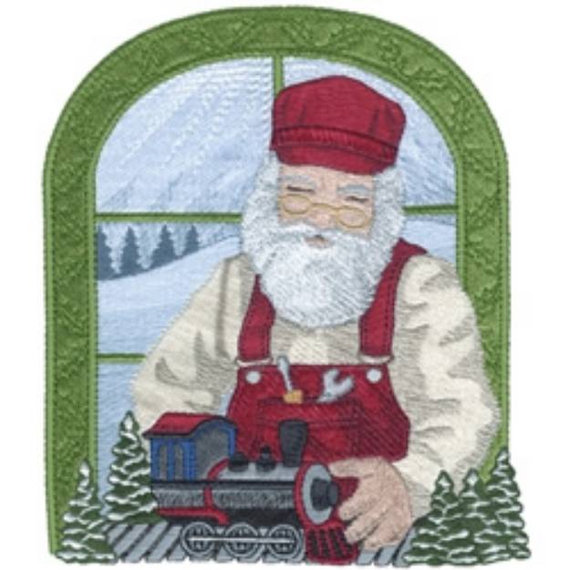 Picture of Christmas Express Machine Embroidery Design