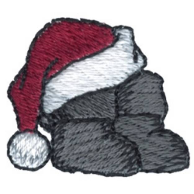 Picture of Santa Hat & Boots Machine Embroidery Design