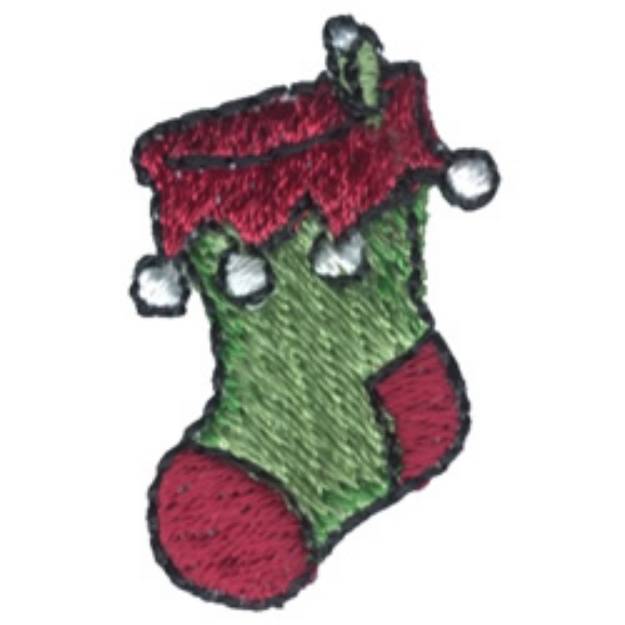 Picture of Stocking Machine Embroidery Design
