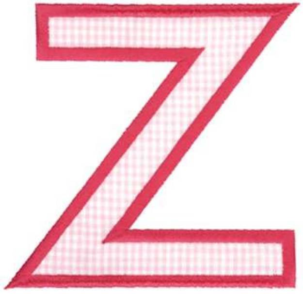 Picture of Zeta Applique Machine Embroidery Design