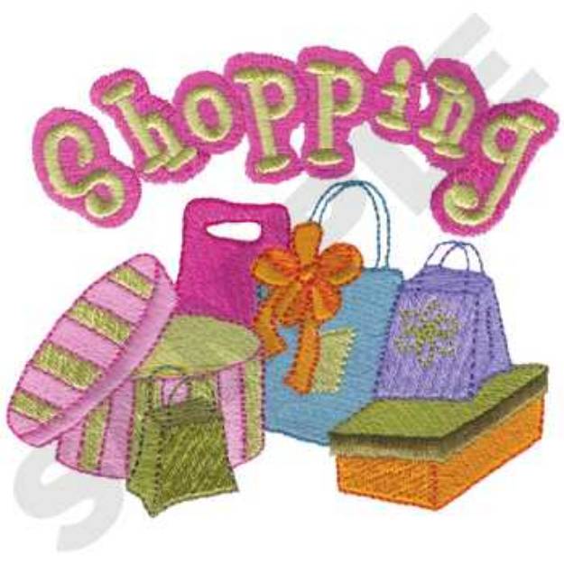 Picture of Shopping Machine Embroidery Design