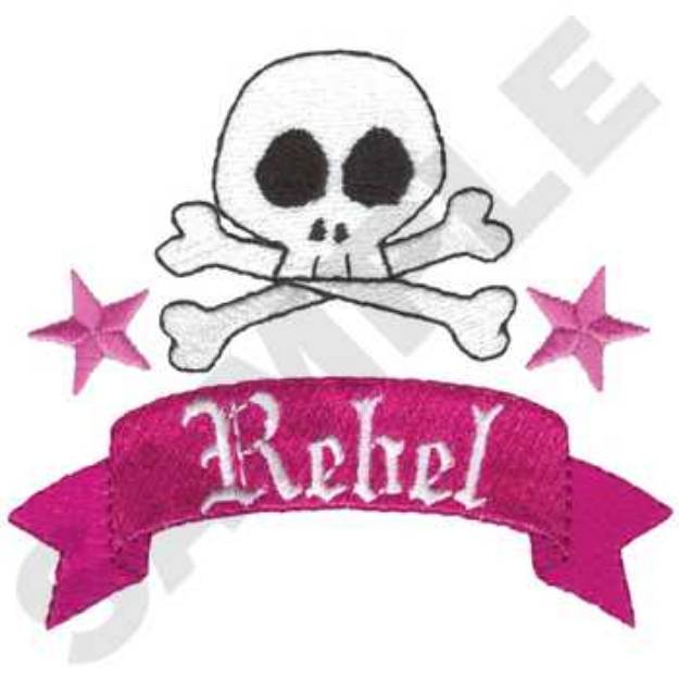 Picture of Rebel Machine Embroidery Design