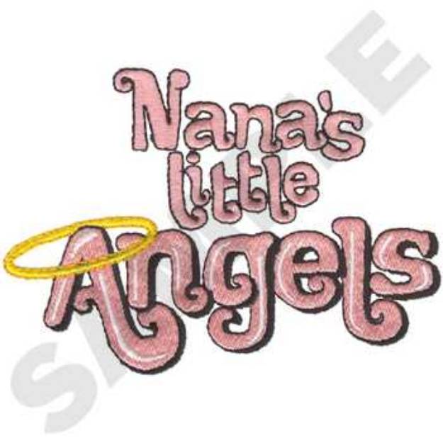 Picture of Nanas Angels Machine Embroidery Design
