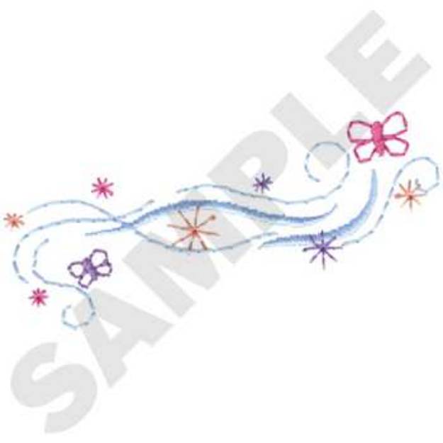 Picture of Fairy Dust Machine Embroidery Design