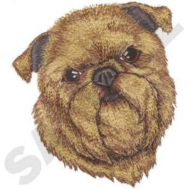 Picture of Brussels Griffon Machine Embroidery Design
