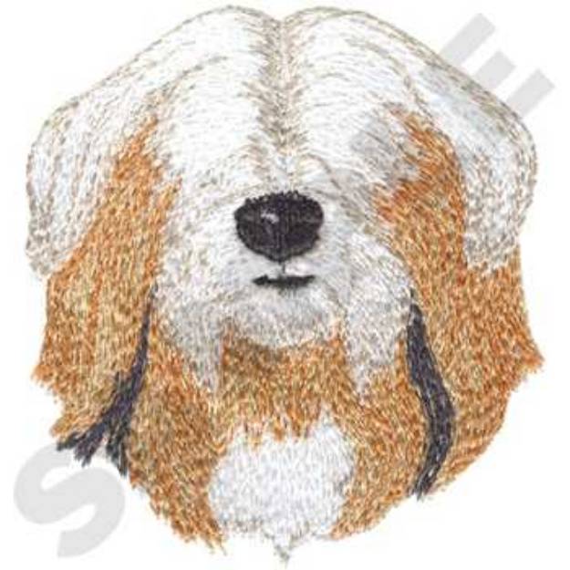 Picture of Tibetan Terrier Machine Embroidery Design
