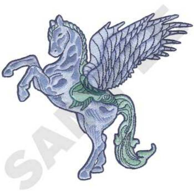 Picture of Carousel Horse Machine Embroidery Design