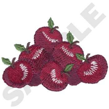 Apple Group Machine Embroidery Design