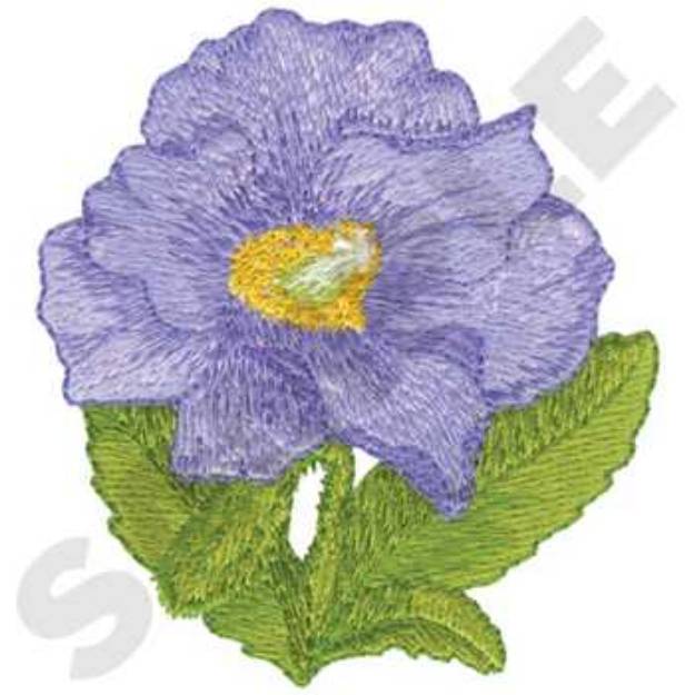 Picture of Himalayan Blue Poppy Machine Embroidery Design