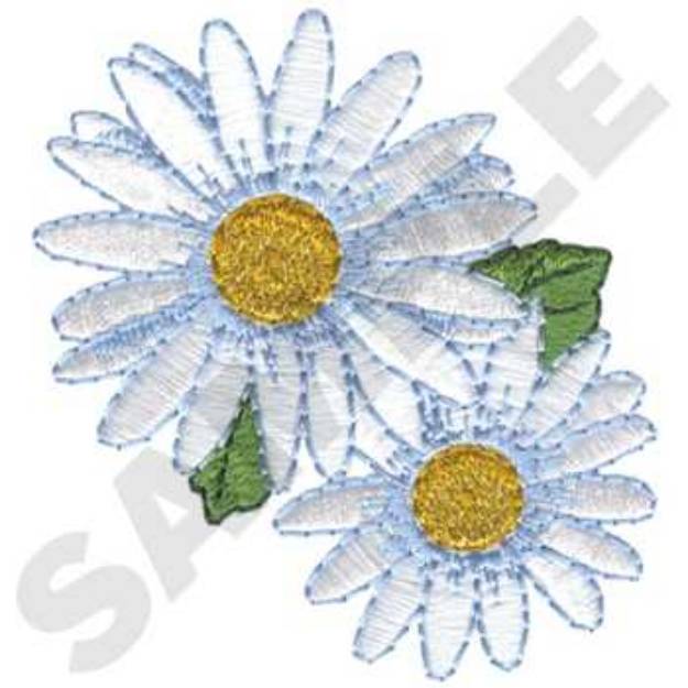 Picture of Summer Flowers Machine Embroidery Design