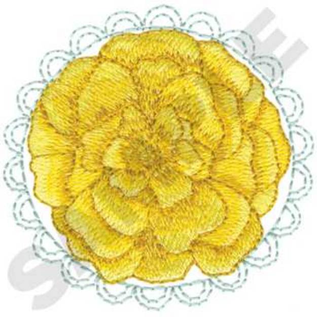 Picture of Marigold Machine Embroidery Design