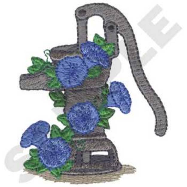 Picture of Water Pump Machine Embroidery Design