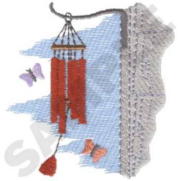 Picture of Wind Chimes Machine Embroidery Design