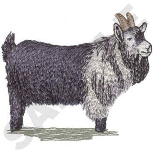 Picture of Pygmy Goat Machine Embroidery Design