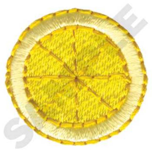 Picture of Lemon Slice Machine Embroidery Design