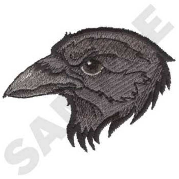 Picture of Crow Machine Embroidery Design
