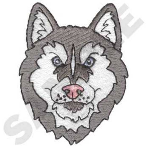 Picture of Huskies Machine Embroidery Design