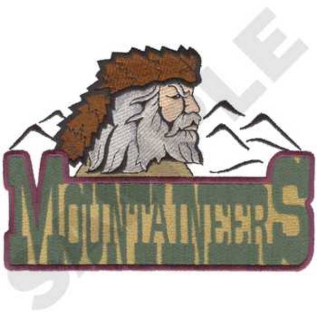 Picture of Mountaineers Machine Embroidery Design