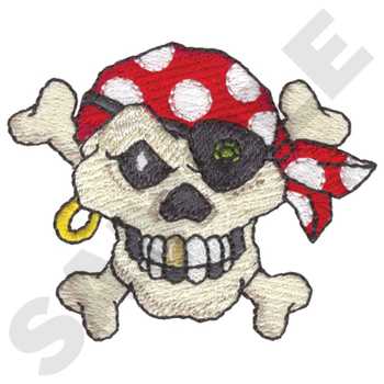 Pirates Machine Embroidery Design