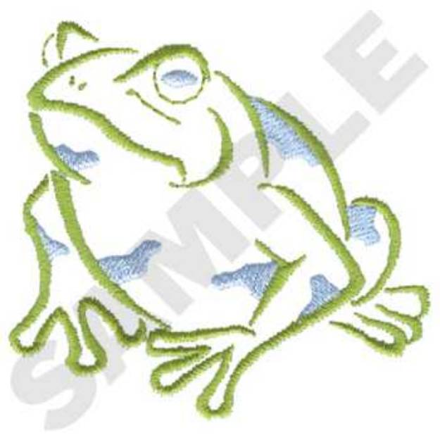 Picture of Toads Machine Embroidery Design