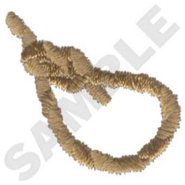 Picture of Bowline Knot Machine Embroidery Design