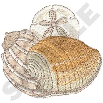 Shells Machine Embroidery Design