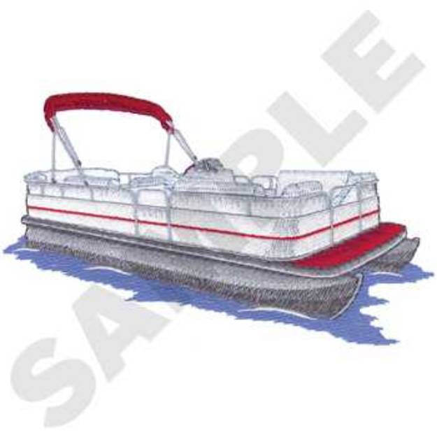 Picture of Pontoon Machine Embroidery Design